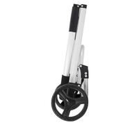 ENTRE TEMPS, SH1904 Chariot Shopping Pliable, Grande Capacité de Rangement, Structure Robuste et Durable, Roues Maniables et Stables, Confort d'Utilisation, Noir