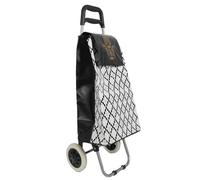 ENTRE TEMPS - SH1909 Chariot Shopping Main - Nomade et Pratique - Grande Capacité - Matériaux Robustesse - Facile à Entretenir - pour Déplacements et Courses - Taille 28 x 92 x 34.5 cm