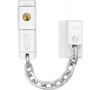 ABUS Chaîne de porte SK79 – Verrouillable, sécurité enfants, convient aux portes gauche/droite