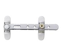 Entrebaîlleur à clé AIRLOCK pour fenêtre couleur chromé - SOCONA - L1C