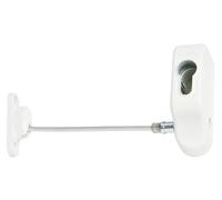 Socona H6S Entrebâilleur de fenêtre à câble Blanc