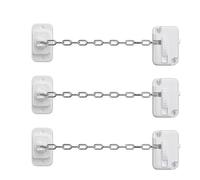 Entrebâilleur de fenêtre auto-adhésif réglable pour animal domestique (3 pièces)