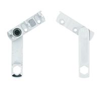 Entrebâilleur PLASTIVAL PF 5900 blanc gauche - FERCO - G-19821-08-L-7 Noir G