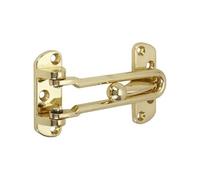Entrebâilleur de porte acier doré,