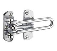 Loquet et verrou Thirard Entrebâilleur de porte acier gris,