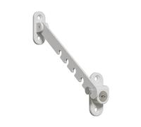 Entrebâilleur de porte et fenêtre réglable en acier au carbone et porte Installation simple
