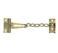 Entrebâilleur de sécurité CHAIN en acier pour porte couleur dorée longueur 120 mm SOCONA C2