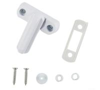 Entrebâilleur de sécurité pour porte et châssis en UPVC fabriqué en alliage d'aluminium avec vis pour renforcer la protection des fenêtres et des portes