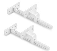 Entrebâilleur Fenêtre Porte,Serrure de fenêtre à l'épreuve des enfants,Bloque-Fenêtres,Fenêtre Porte Restricteur de Fenêtre,Facile à installer et à utiliser,Adhésif 3M VHB,Sans outils ni perçage