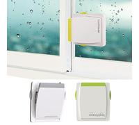 entrebailleur fenetre sans perçage,Serrure de fenêtre pour enfants,serrures de fenêtre coulissantes de sécurité pour bébé pour portes d'armoires de terrasse à l'épreuve des enfants,aucun outil de perç