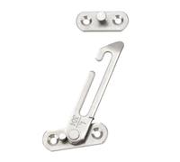 Entrebailleur Fenetre Support de fenêtre loquets à crochet vent loquet limiteur réglable renfort butée position séjour serrure blocage battant(2)