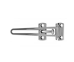 Entrebâilleur pour porte affleurante - Modern - chromé brillant SOCONA