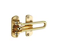 Entrebailleur pour Porte d'entrée, Taquet d'arrêt, 105 mm, Doré, Sécurité, Protection, Installation Facile, Résistant, Acier, Accessoire de Porte, Maison, Sécurité, THIRARD
