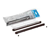 Nicoll Kit entrée d'air autoréglable – 4 vis – Marron – Régulateur module 30 – Mortaise 250x12 mm