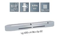 Entrée d’air hygroréglable AIRA HY gris clair - ANJOS - 0696GR