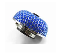 Entrée D'admission Filtre À Air Universel 76/70/63,5/60 Mm Tête Champignon Lavable Purificateur Air À Haut Débit Prise Air Froid Pièces Professionnelles Automobiles d'air Snorkel Voiture(76mm Blue)