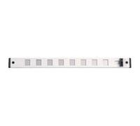Entrée d'air alu à glissière 485/1 RENSON 275 mm - blanc 9010 - 00048516 Blanc G