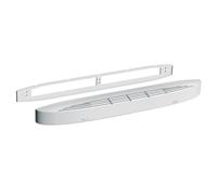 Entrée d'air autoréglable acoustique - ANJOS - ISOLA 2 - 22m3/h - Entraxe 372 mm - PVC blanc