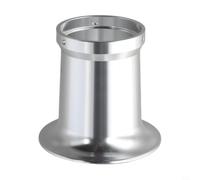 Entrée d'Air pour velocity Stack Alu pour Moteur pour 50cc à 125cc | CNC pour précis, flux d'air optimisé, réponse throttle rapide, compatible pour pwk pour pe pour vm, 21-26mm(Silver)