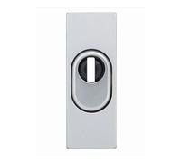 Entrée de cylindre européen renforçée rectangulaire étroite