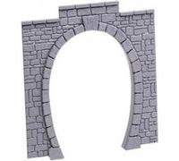 Noch Entrée de tunnel 34400 – 1 voie, 2 pièces, plastique N, 5,5 x 6,5 cm
