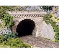 Entrée de tunnel Auhagen 41 587 2 voies modèle en plastique H0 1 set