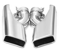 entrée double Pour L&and Pour R&over Pour Sport L320 2005-2013 Embout D'échappement Voiture Silencieux(Style a)