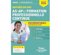 Entrée en IFSI Pour les AS-AP et formation professionnelle continue (FPC) - Mathématiques - 10 tutos offerts: Calcul - Sélection 2026