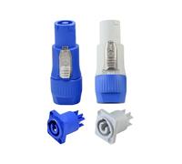 Entrée et sortie Neutrik Powercon Nac3fca Connecteur - Prise encastrée à 3 broches, compatible Adaptateur Neutrik pour câble