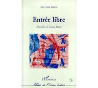 Entrée libre Nouvelles de l’Océan Indien - Maryvette Balcou - L'harmattan - broché - Livre