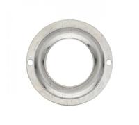 Entrée ronde pour batteuse EDF - inox - 2 pièces MÉTALUX