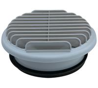 Entrée / Sortie air murale PVC - Diamètre 125 mm - ATLANTIC - 464057