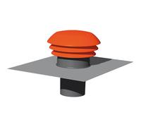 Entrée/sortie air toiture rouge Ø160 mm - THERMOR - 900376