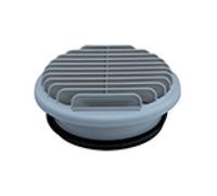 Entrée / sortie d'air murale PVC beige Ø160mm pour chauffe-eau thermodynamique - Atlantic 464043