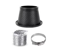 Entrées d'air 1 Pièce De Tuyau D'admission D'air Universel Pour Pare-chocs Avant Voiture, Kit Pour Turbo, Turbine, Entonnoir