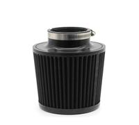 Entrées D'air Filtre À Air Universel Pour Voiture 76 Cm 76 Cm 89 Cm 101 Cm Pour Moteur De Voiture De Course Sportive(76MM-Black)