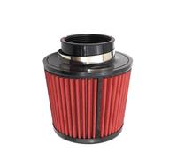 Entrées D'air Filtre À Air Universel Pour Voiture 76 Cm 76 Cm 89 Cm 101 Cm Pour Moteur De Voiture De Course Sportive(89MM-Red)
