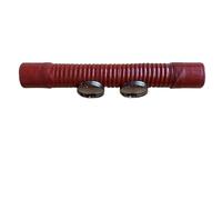 Entrées D'air Tube Radiateur Eau Universel 70-100 Mm | Tuyau Flexible Silicone Prise D'air Menuiserie Caoutchouc Haute Pression Noir Rouge Bleu(Black,400MM_ID 100MM)