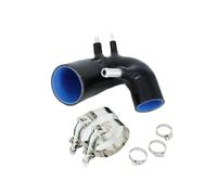 Entrées d'air Tuyau D'admission Silicone Moteur pour Abarth 500 595 695 T-Jet 1,4 L avec Turbocompresseur Garrett 1446 pour Competizione Turismo Et Esseesse Tuyau D'admission d'air Voiture(Le Noir)