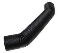 Entrées d'air Tuyau D'admission Turbo 1m 80mm Fit pour Filtre À Air 1XCF Noir Tuyau D'admission d'air De Voiture Conduit Tuyau d'alimentation Tuyau Flexible