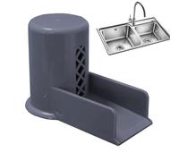 Entrefers pour lave-vaisselle | Ensemble de bouchons d'aération universels en silicone | Rallonge de bec de trop-plein résistant à la rouille, couvercle de grille d'aération avec rampe, accessoires de