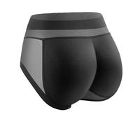 Entrejambe repulpant naturel et fin sans culotte pour femme, Noir , L