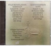Entremont - MendelssohnConcerto in DM [Import]