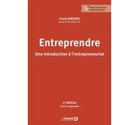 Entreprendre Une introduction à l'entrepreneuriat - Frank Janssen - De Boeck Supérieur - broché - Etude