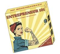 Entrepreneur 101 - Le Jeu de société sur l'entrepreneuriat - Négociation, Gestion financière, ressources - Jeu Ludique Educatif Pédagogique, 2-8 Joueurs