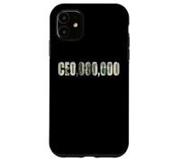 Entrepreneur Businessman - Funny CEO,000,000 Millionaire CEO Coque pour iPhone 11