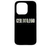 Entrepreneur Businessman - Funny CEO,000,000 Millionaire CEO Coque pour iPhone 15 Pro