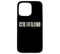 Entrepreneur Businessman - Funny CEO,000,000 Millionaire CEO Coque pour iPhone 15 Pro Max