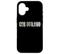 Entrepreneur Businessman - Funny CEO,000,000 Millionaire CEO Coque pour iPhone 16