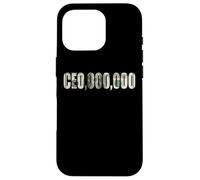 Entrepreneur Businessman - Funny CEO,000,000 Millionaire CEO Coque pour iPhone 16 Pro